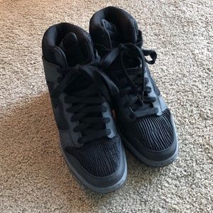 Women’s Black Nike high dunk